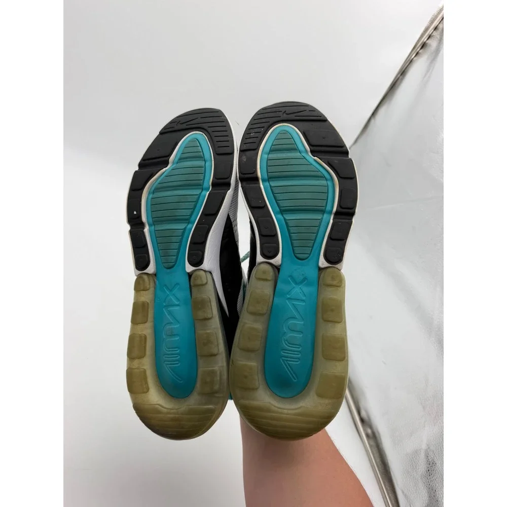 Nike Air Max 270 White Black Dusty Cactus AH8050-001 Mens Size 12 Sneaker